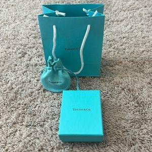 Tiffany and co box and bag set
